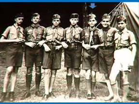 Stanley Jaki as a boy scout