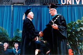 1989 – Milwaukee, WI – Laurea honoris causa from the Marquette University
