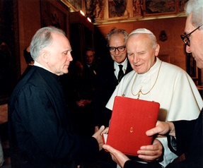1990 – Rome – Italy – Admission to the Pontifical Academy of Sciences