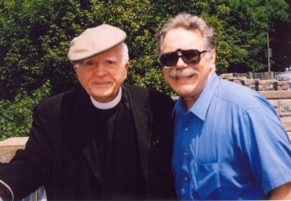Peter Floriani with Stanley Jaki - Reading, PA - 2004