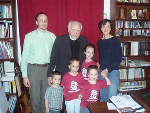 2007 – Verona, Italy – With the whole Zenone family