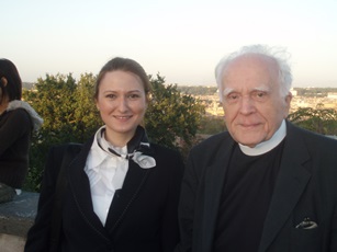 2008 – Rome – With Lucía Guerra Menéndez