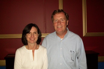 Francis Manion (an old friend of Father Jaki), here with his wife, has been in charge of the Stanley Jaki estate