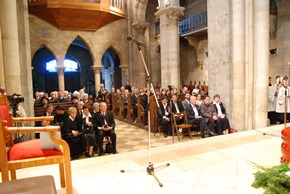 People attending the funeral