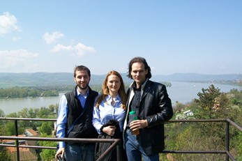 2009 – Zebegény, Hungary – Beniamino Danese, Lucía Guerra Menéndez and Gergely Bogányi