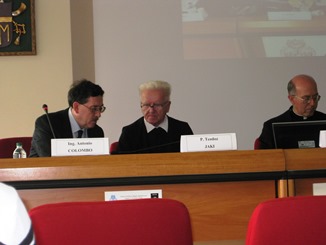 Antonio Colombo, Father Teodóz Jáki and Father Rafael Pascual