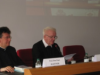 Father Paul Haffner and Father Teodóz Jáki