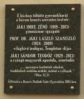 A picture of the contents of the plaque