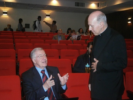 Rafael Vicuña and Father Rafael Pascual