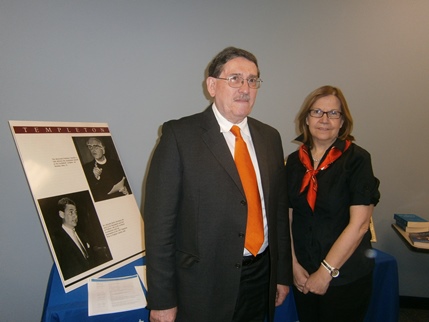 Antonio Colombo and Gloria Garafulich-Grabois, of the G.K. Chesterton Institute for Faith & Culture