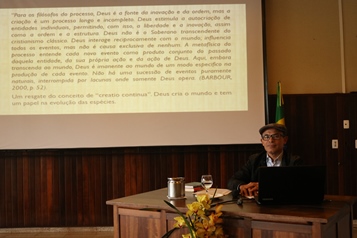 Carlos Alberto A. de Souza, during his talk