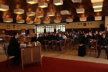 People attending the conference.