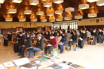 People attending the conference.