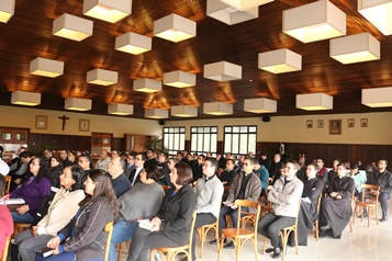 People attending the conference.