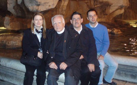At the Trevi fountain - Rome 2008 